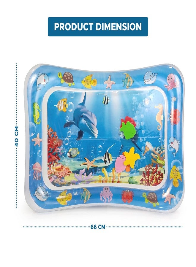NHR Baby Water Play Mat Toy | Baby Tummy Time | Indoor & Outdoor Pool Accessories for Babies 3 to 12 Months - Image 4